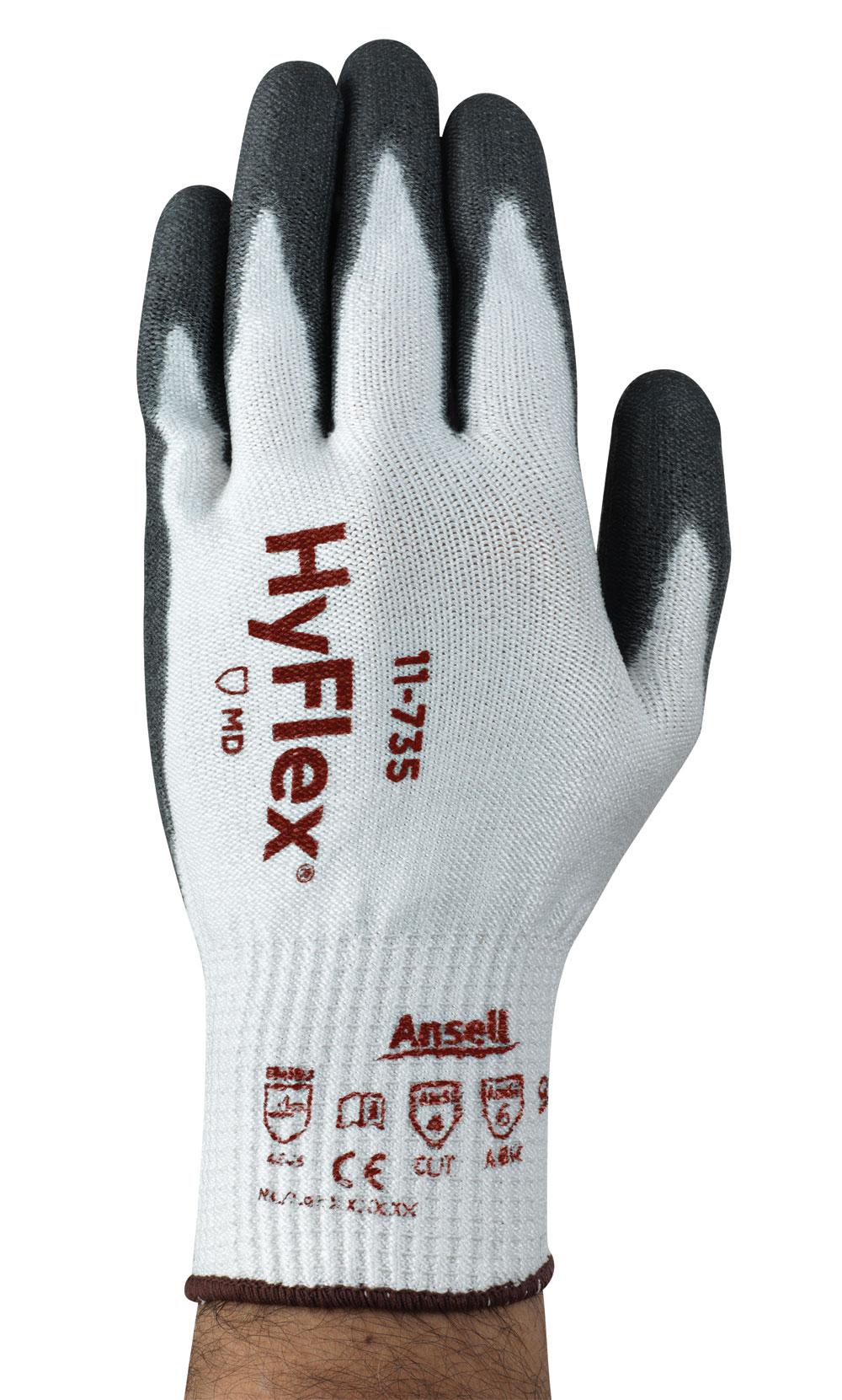 ANSELL HYFLEX 11 735 GLOVE WHITE ansell-hyflex-11-735-glove-white