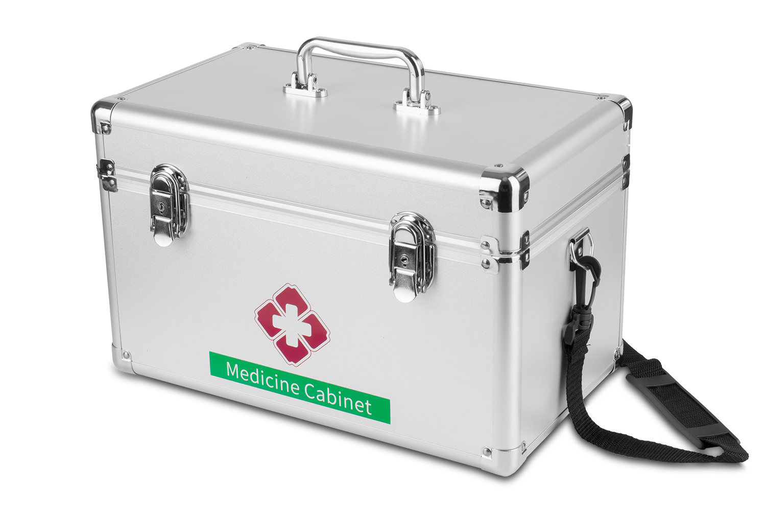 LARGE ALUMINIUM FIRST AID CASE HSE RISK MANAGEMENT SOLUTIONS LTD (DEL)