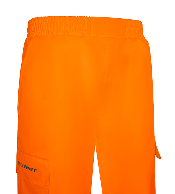 Beeswift Birkdale Hi-Vis Waterproof Breathable Trousers, detail