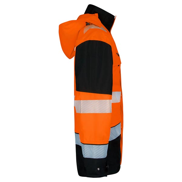 Beeswift Deltic Hi-Vis Two-Tone Ripstop Breathable and Waterproof Rail Jacket, detail
