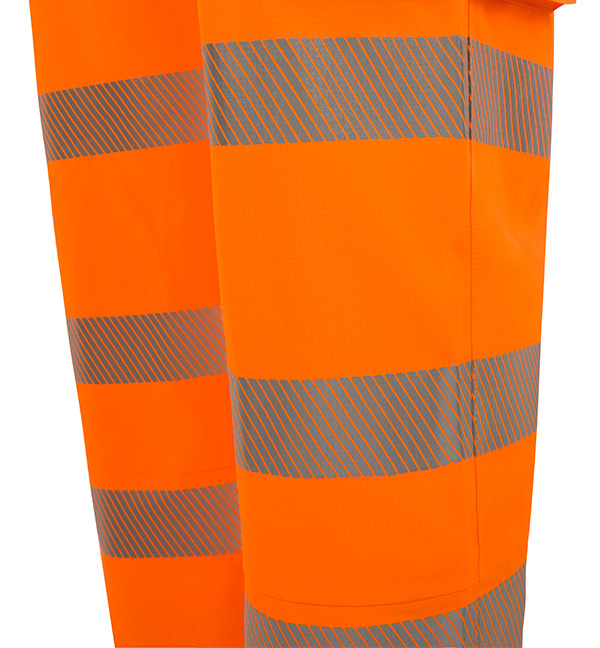 Beeswift Stormwear Mens Hi-Vis Overtrouser, detail