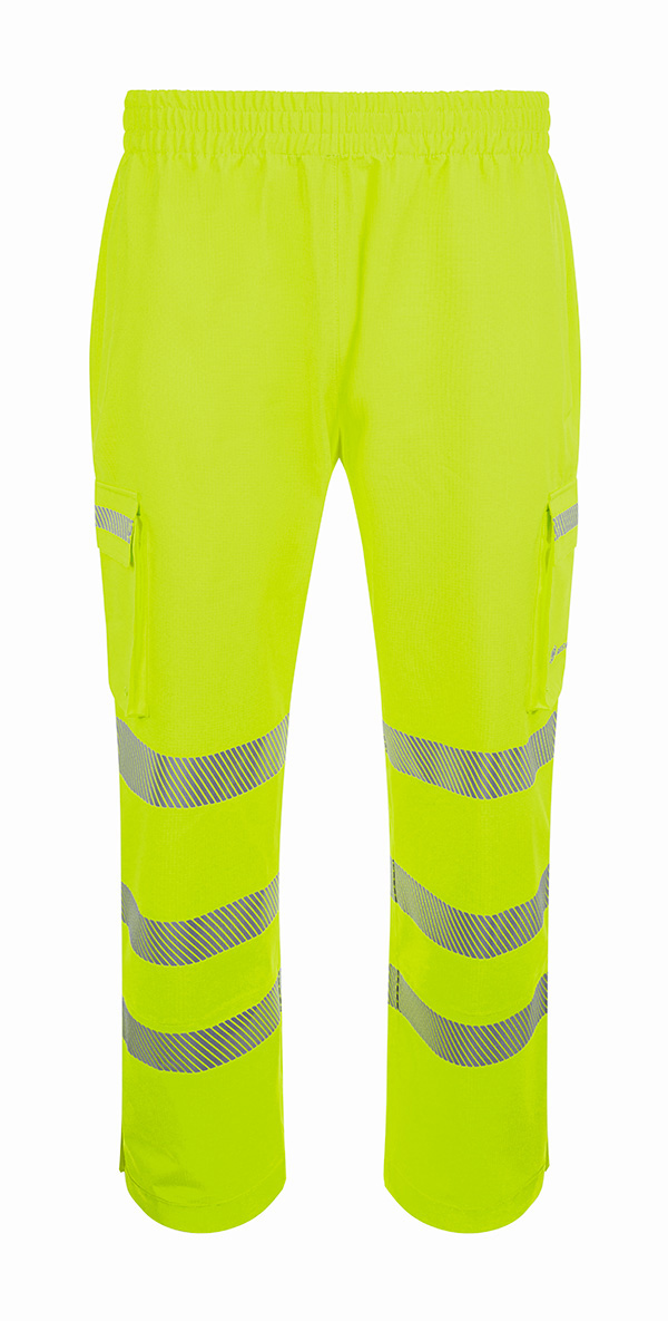 Beeswift Stormwear Mens Hi-Vis Overtrouser, detail