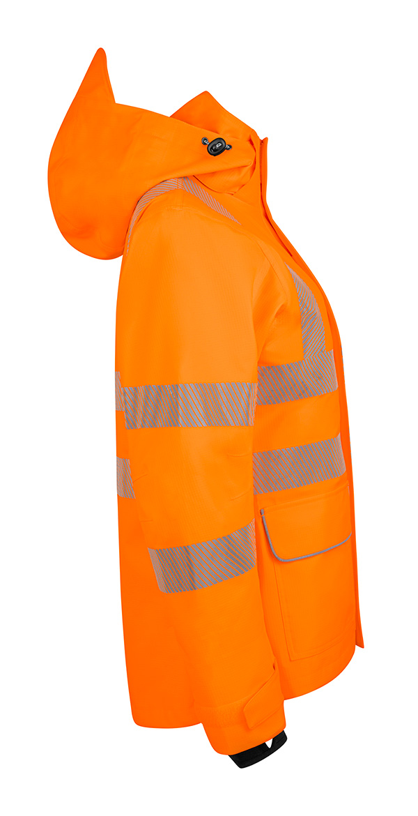 Beeswift Stormwear Womens Hi-Vis Jacket, detail