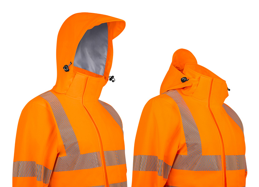 Beeswift Stormwear Womens Hi-Vis Jacket, detail