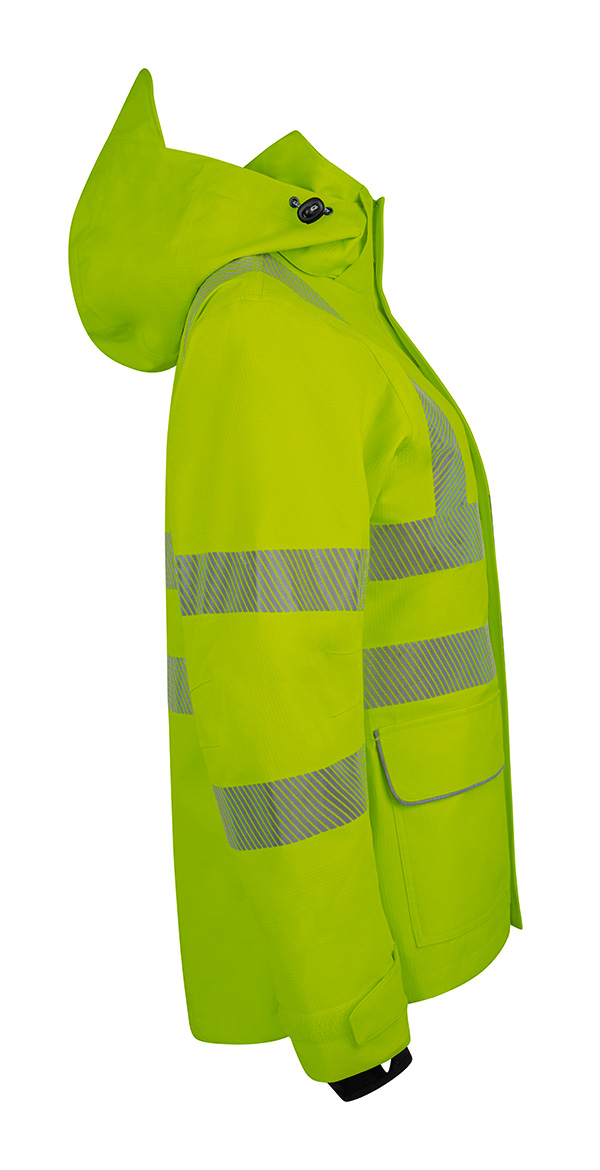 Beeswift Stormwear Womens Hi-Vis Jacket, detail