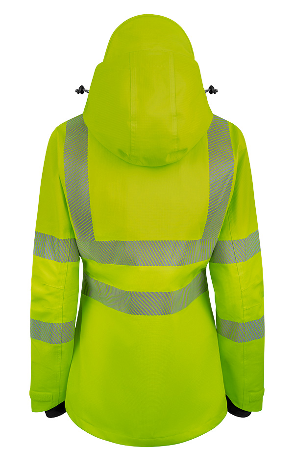 Beeswift Stormwear Womens Hi-Vis Jacket, detail