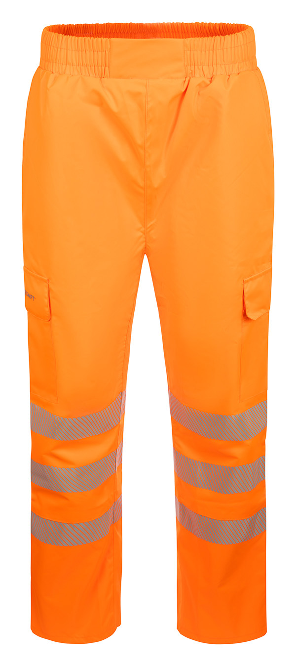 Beeswift Stormwear Womens Hi-Vis Overtrouser, detail