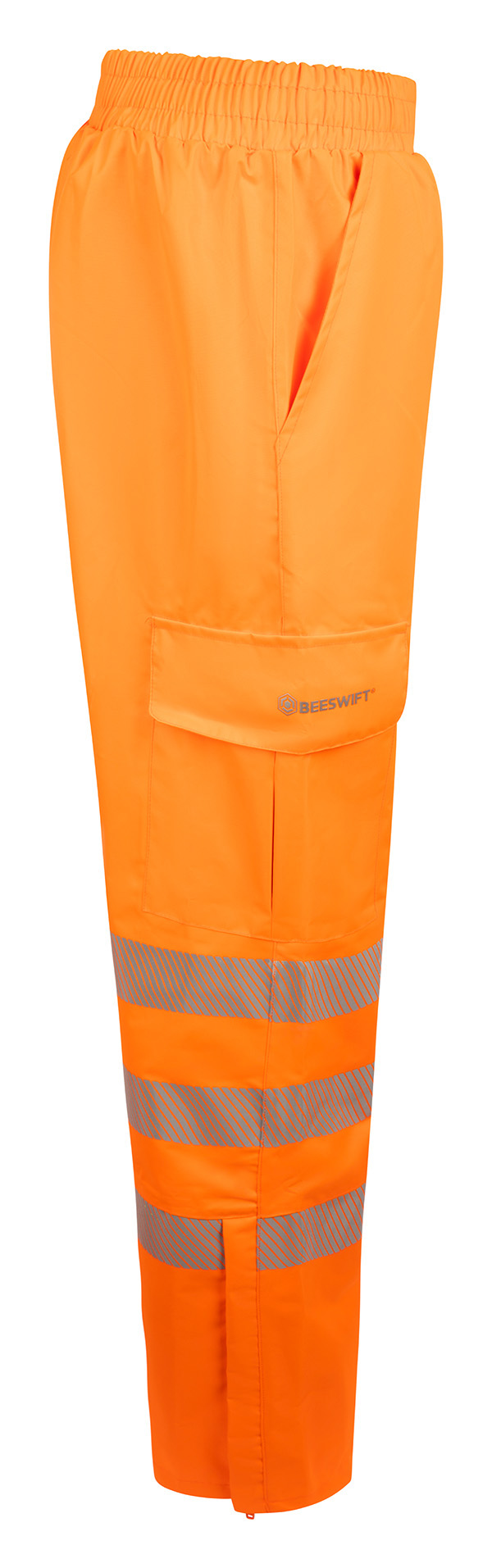 Beeswift Stormwear Womens Hi-Vis Overtrouser, detail