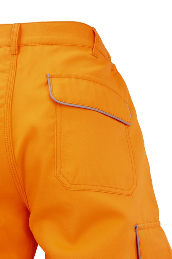 Beeswift Arc Compliant Hi-Vis Trousers, detail