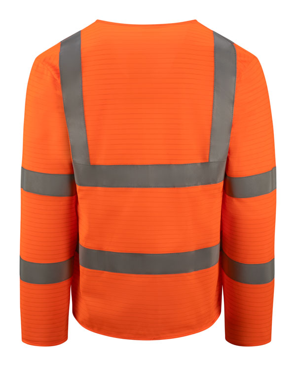 Beeswift Fire Retardant Hi-Vis Jerkin, detail