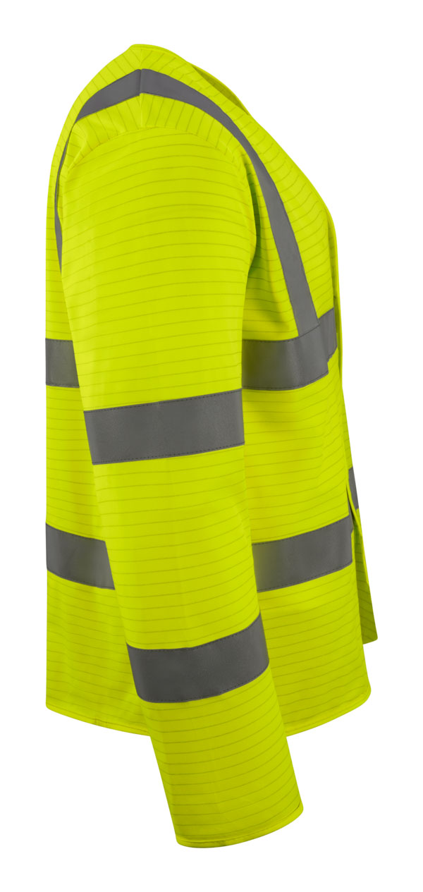 Beeswift Fire Retardant Hi-Vis Jerkin, detail