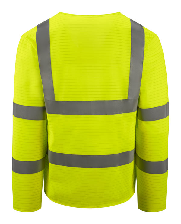 Beeswift Fire Retardant Hi-Vis Jerkin, detail
