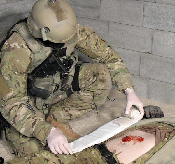 Safeguard Medical Blast Bandage 4" X 72", detail