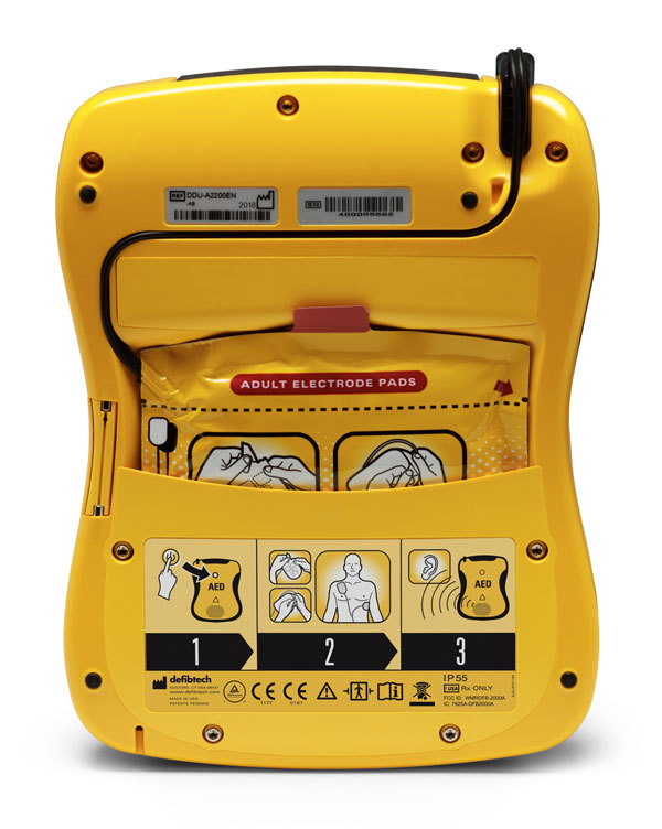 Lifeline View Auto Defibrillator, detail