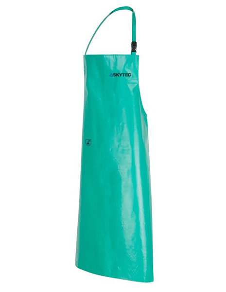Skytec Chemmaster Chemical Splash PVC Apron 48"X36", detail