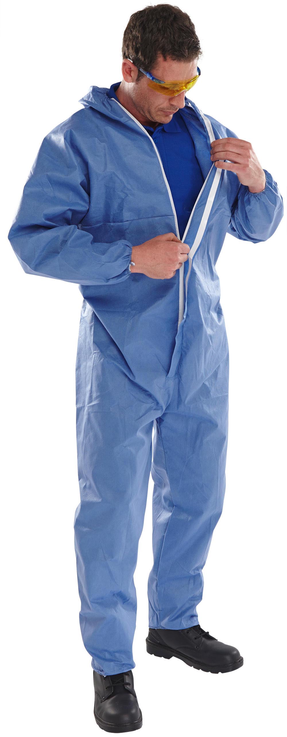Beeswift Disposable Coverall Type 5/6, detail