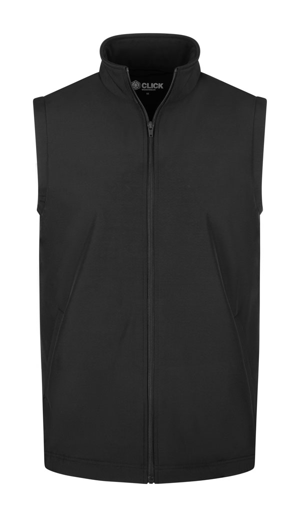 Beeswift Click Workwear Unisex Softshell Gilet, detail