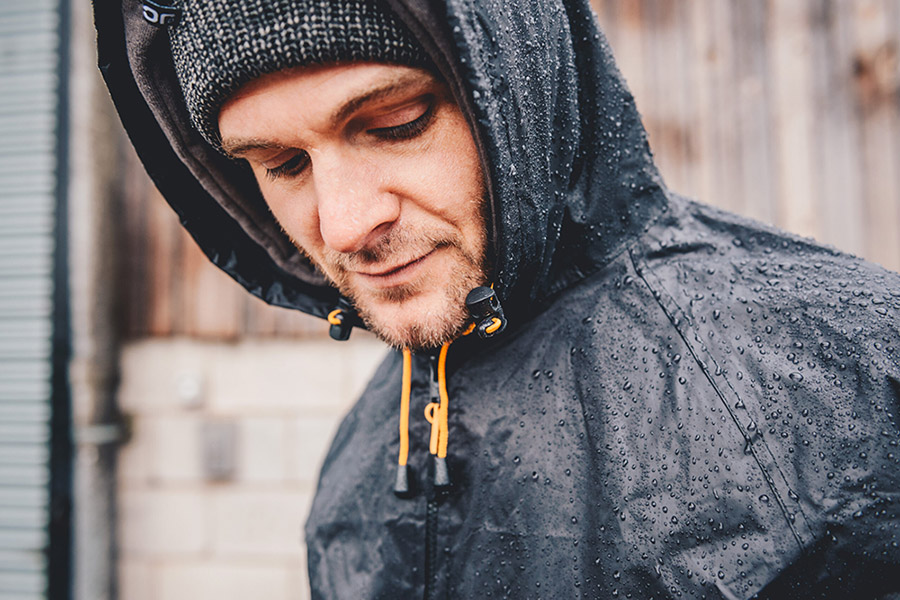 JCB Workwear Two-Piece Rainsuit, detail