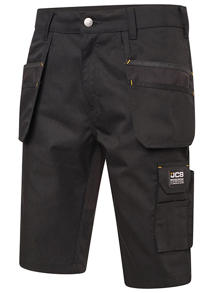 JCB Workwear Trade Hybrid Stretch Shorts, detail