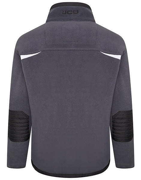 JCB Workwear Trade Fleece Jacket Full Zip, detail