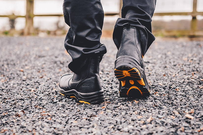 JCB Workwear Dealer Boot S3 HRO SRC, detail