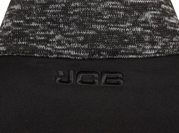 JCB Workwear Trade Essington II Full Zip Fleece Jacket, detail