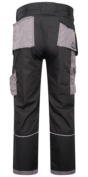 JCB Workwear Trade Plus Rip Stop Trousers, detail