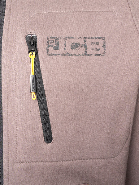 JCB Workwear Trade Zip Thru Hoodie, detail