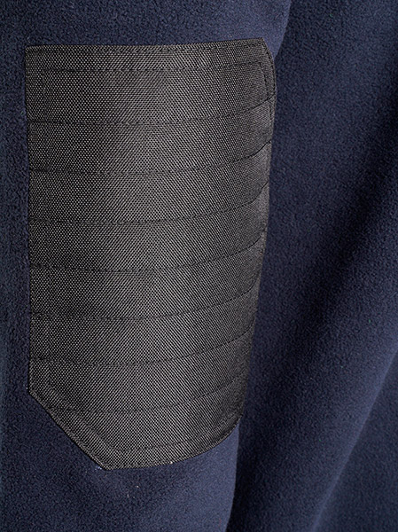 JCB Workwear Trade Heavyweight 1/4 Zip Tech Fleece, detail