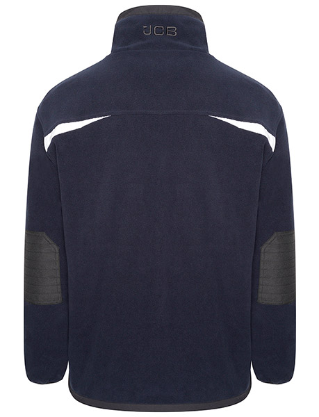 JCB Workwear Trade Heavyweight 1/4 Zip Tech Fleece, detail