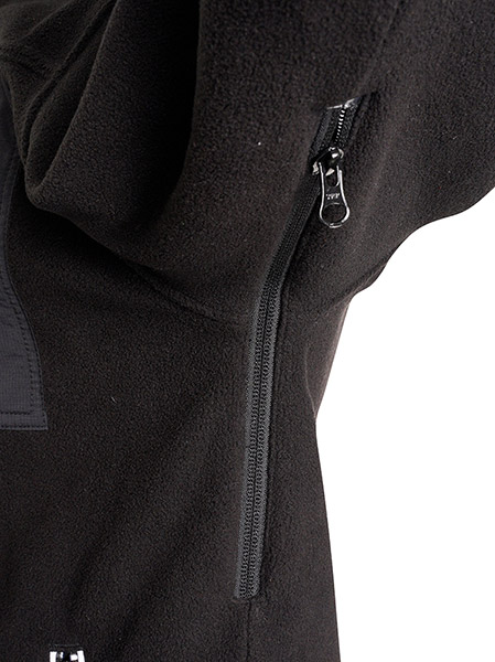 JCB Workwear Trade Heavyweight 1/4 Zip Tech Fleece, detail