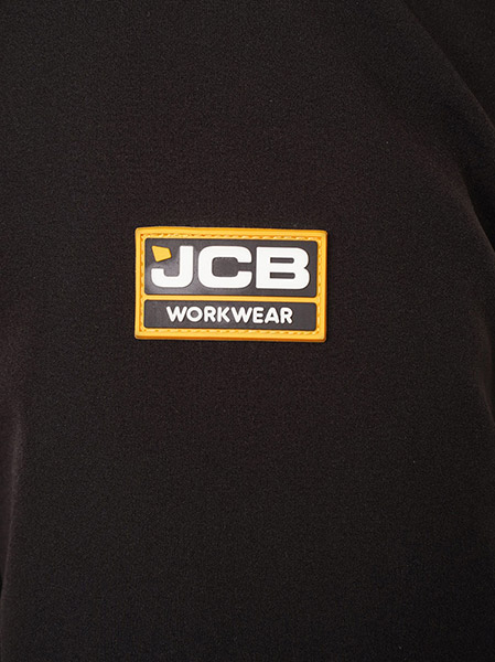JCB Workwear Trade Hooded Softshell Jacket, detail