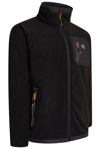 JCB Workwear Trade Fleece Full Zip, detail