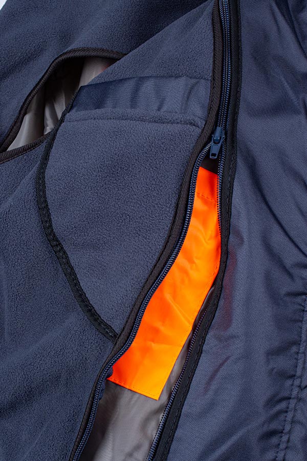 Beeswift Two-tone Hi-Vis Europa Bomber Jacket, detail