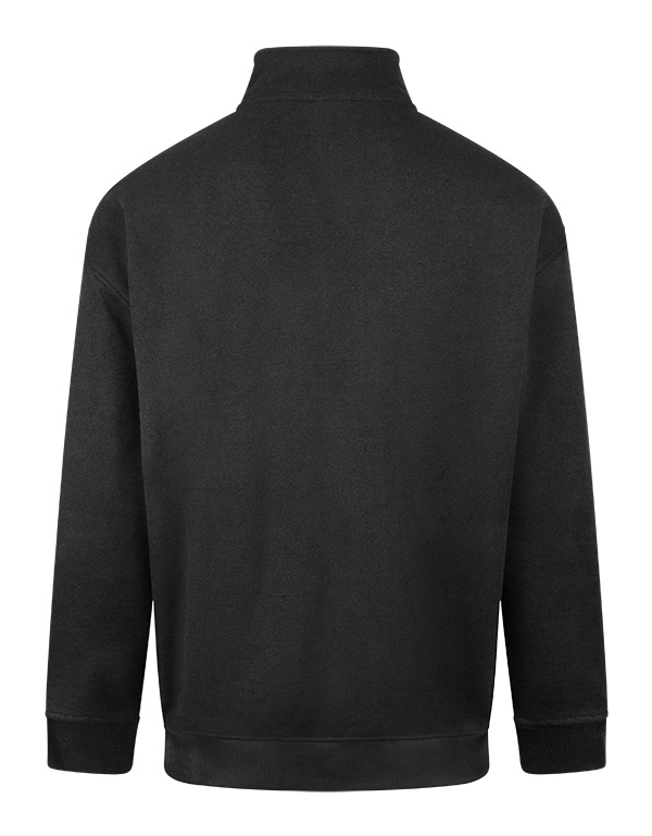 Beeswift Envirowear Recyclable Quarter Zip Sweatshirt, detail