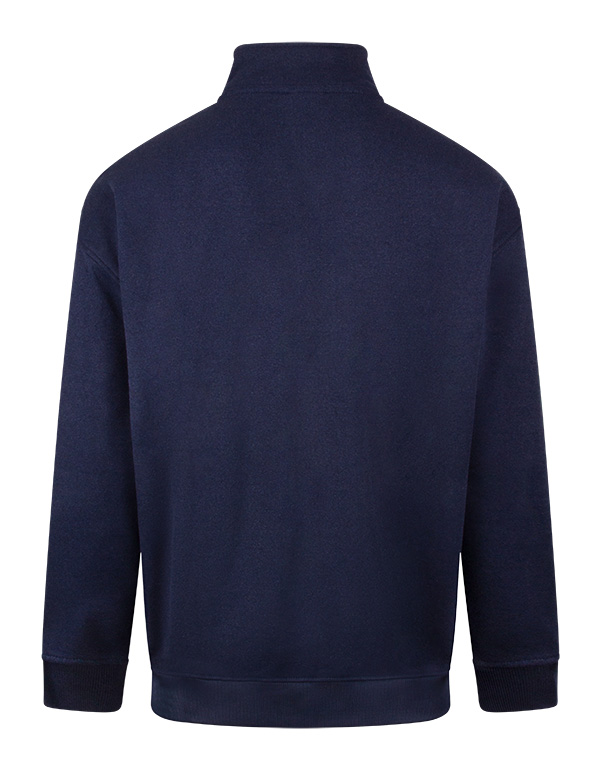Beeswift Envirowear Recyclable Quarter Zip Sweatshirt, detail