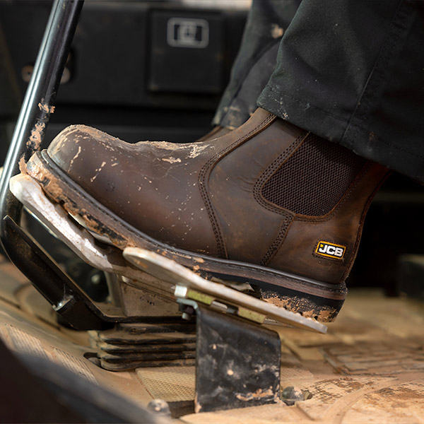 JCB Workwear Farley Dealer Boots, detail