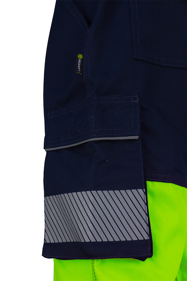 Beeswift Guardian Hi-Vis Safety Combat Trousers, detail