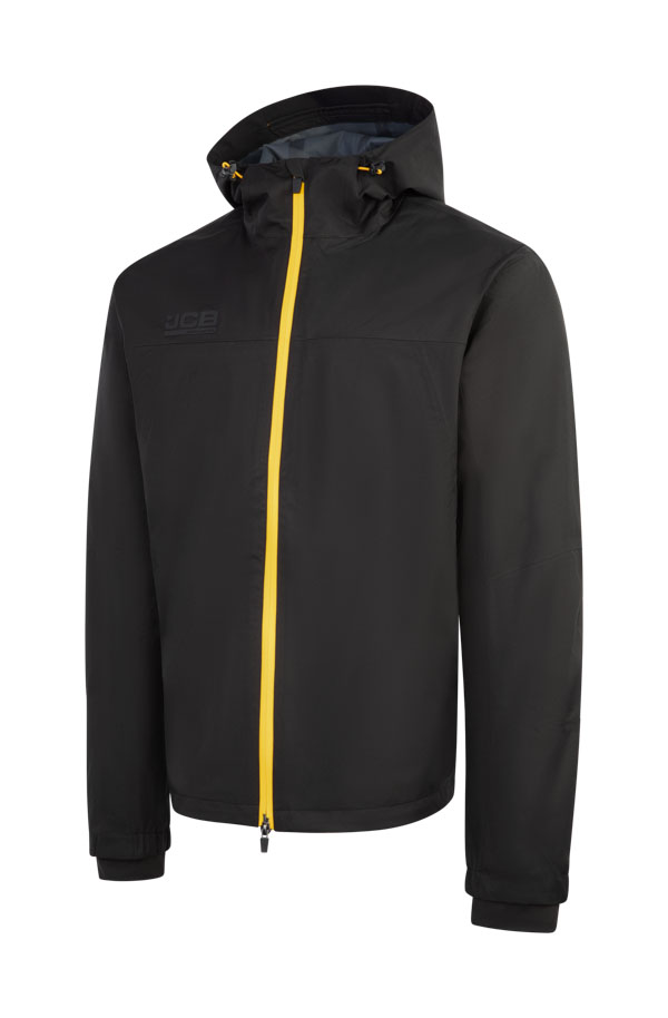 JCB Workwear Unisex Waterproof Jacket, detail