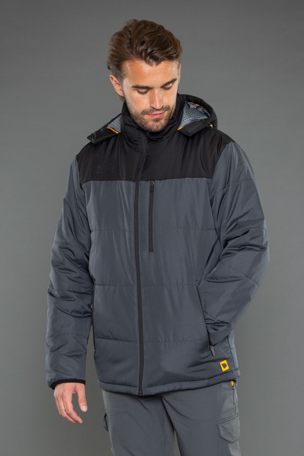 JCB Workwear Unisex Padded Jacket, detail