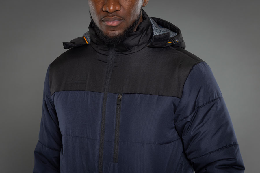 JCB Workwear Unisex Padded Jacket, detail