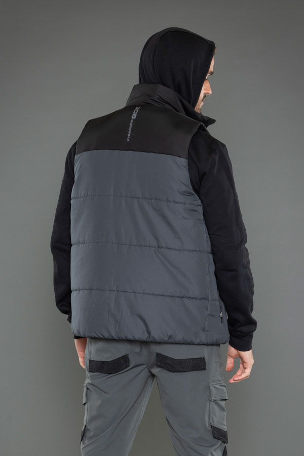 JCB Workwear Unisex Padded Gilet, detail