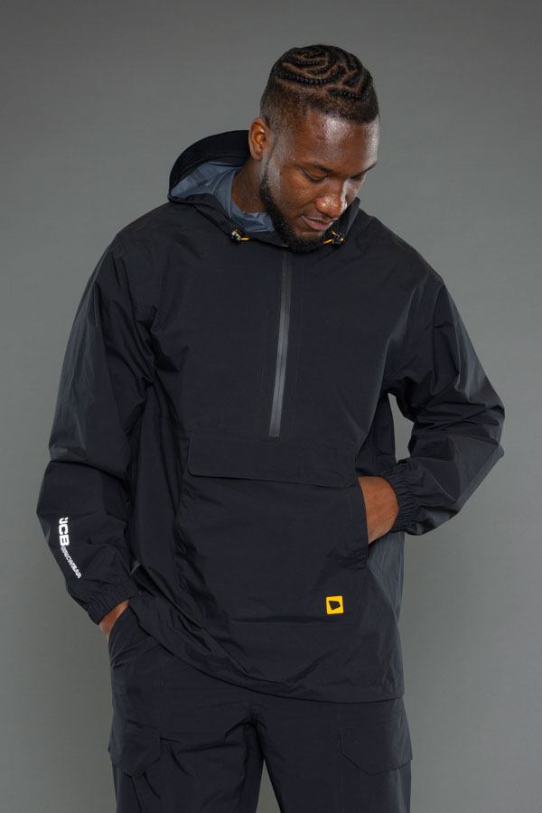 JCB Workwear Unisex Lightweight Waterproof Jacket, detail