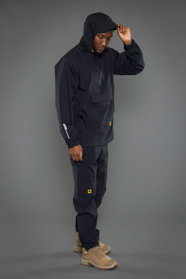 JCB Workwear Unisex Lightweight Waterproof Jacket, detail