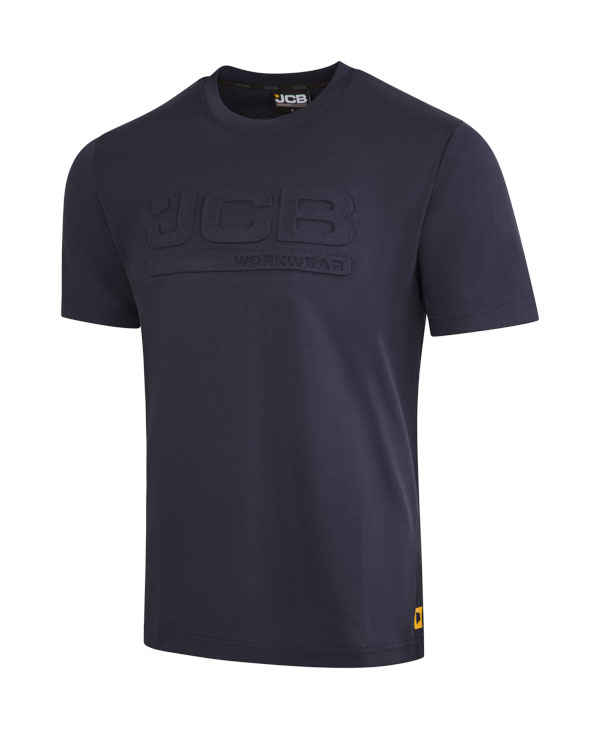 JCB Workwear Unisex 3D Embossed T-Shirt, detail