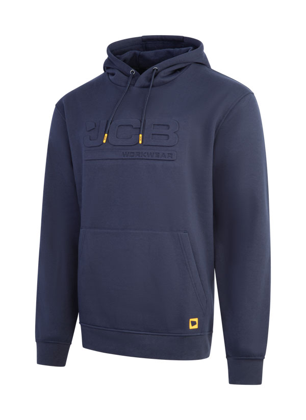 JCB Workwear Unisex Embossed Hoody, detail