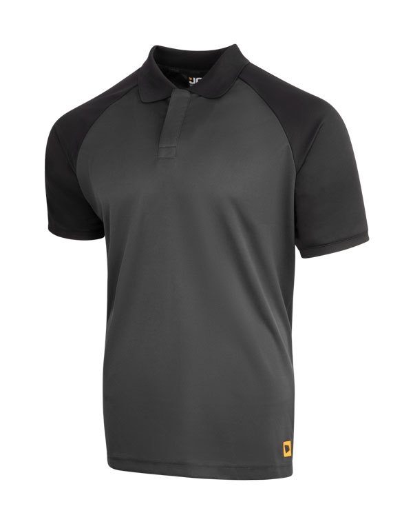 JCB Workwear Unisex Classic Collar Polo Shirt, detail
