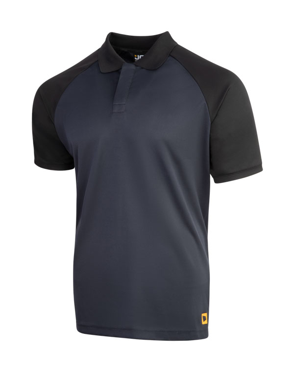 JCB Workwear Unisex Classic Collar Polo Shirt, detail