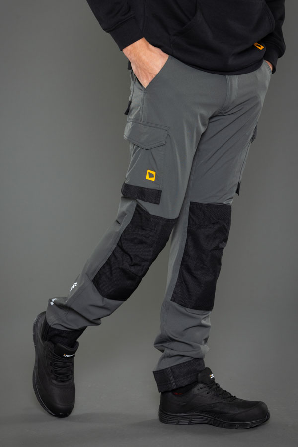 JCB Workwear Mens 4-Way Stretch Trousers, detail