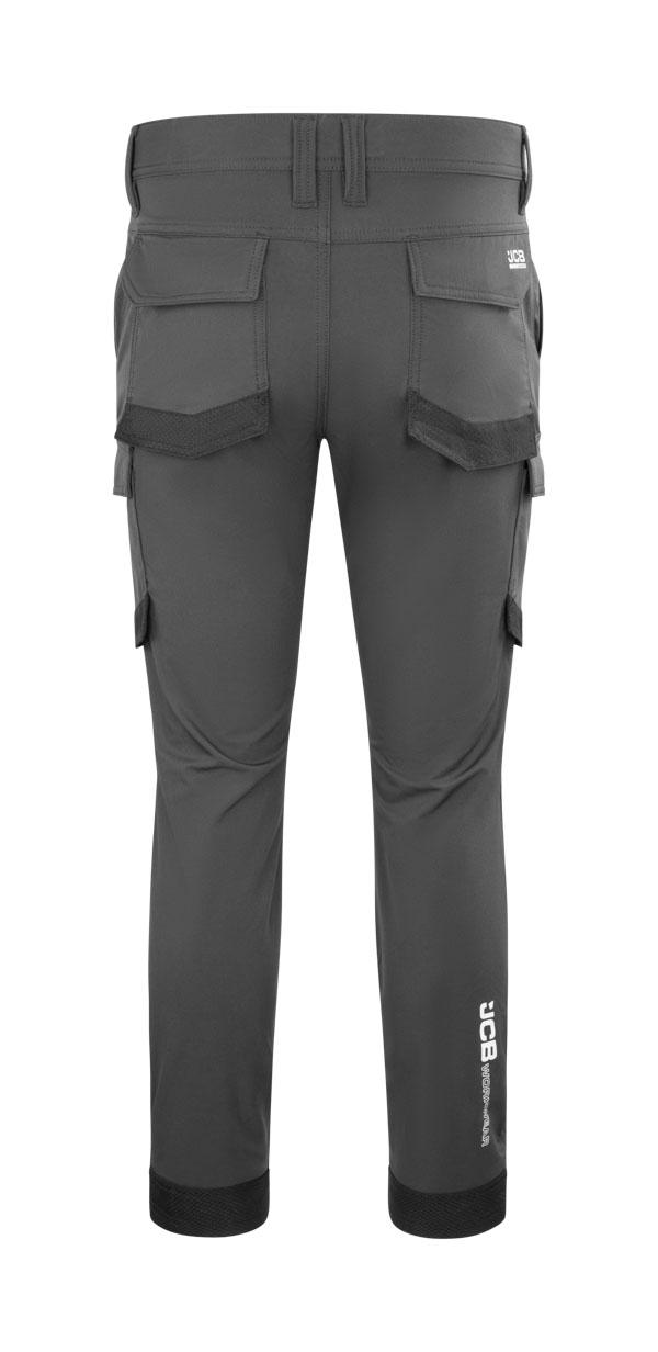 JCB Workwear Mens 4-Way Stretch Trousers, detail